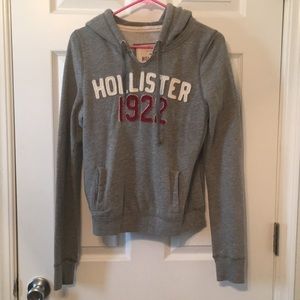 Gray Hollister Hoodie